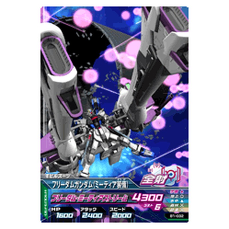 フリーダムガンダムミーティア装備