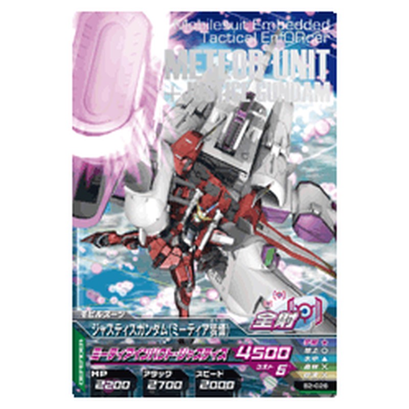 ジャスティスガンダムミーティア装備