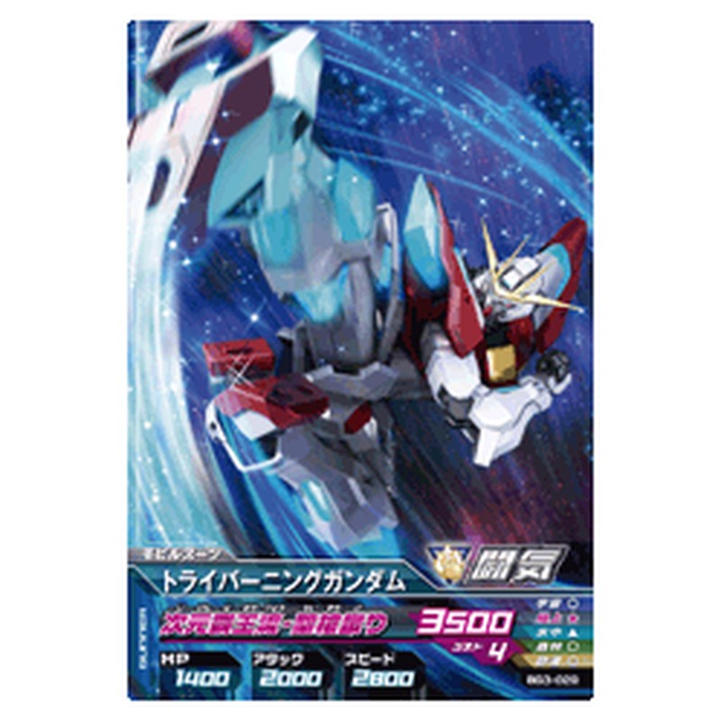 トライバーニングガンダム