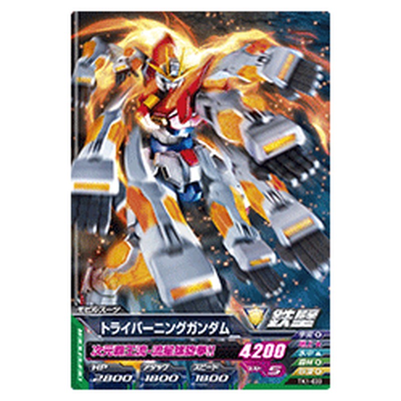 トライバーニングガンダム