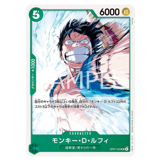 モンキー・D・ルフィ
