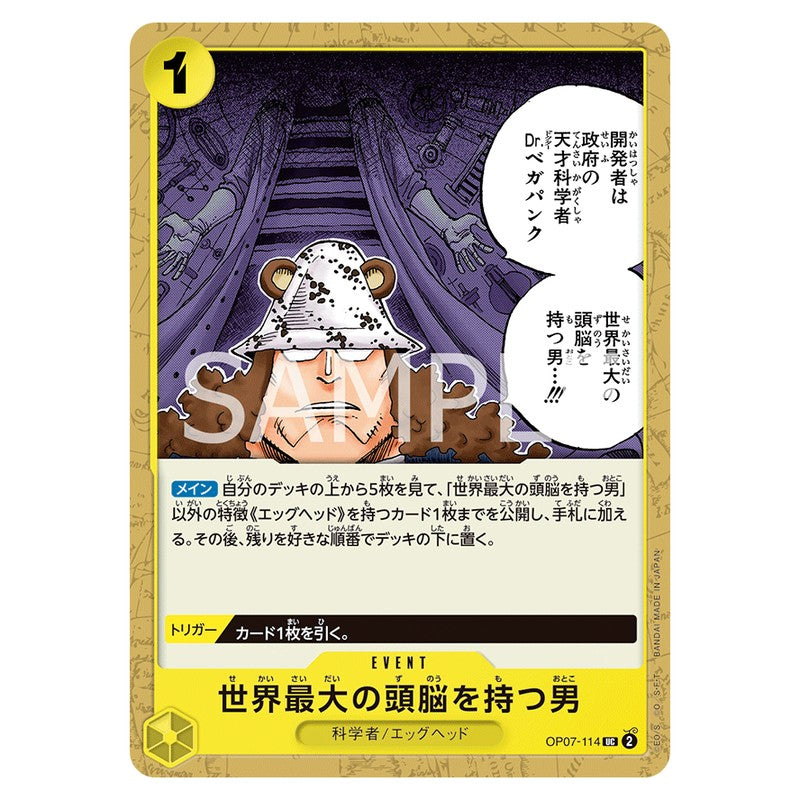 世界最大の頭脳を持つ男