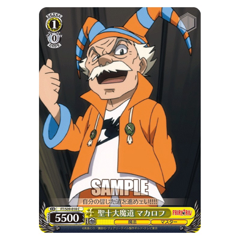 FT/S09-018 [JP] 聖十大魔道マカロフ Weiss Schwarz Japanese