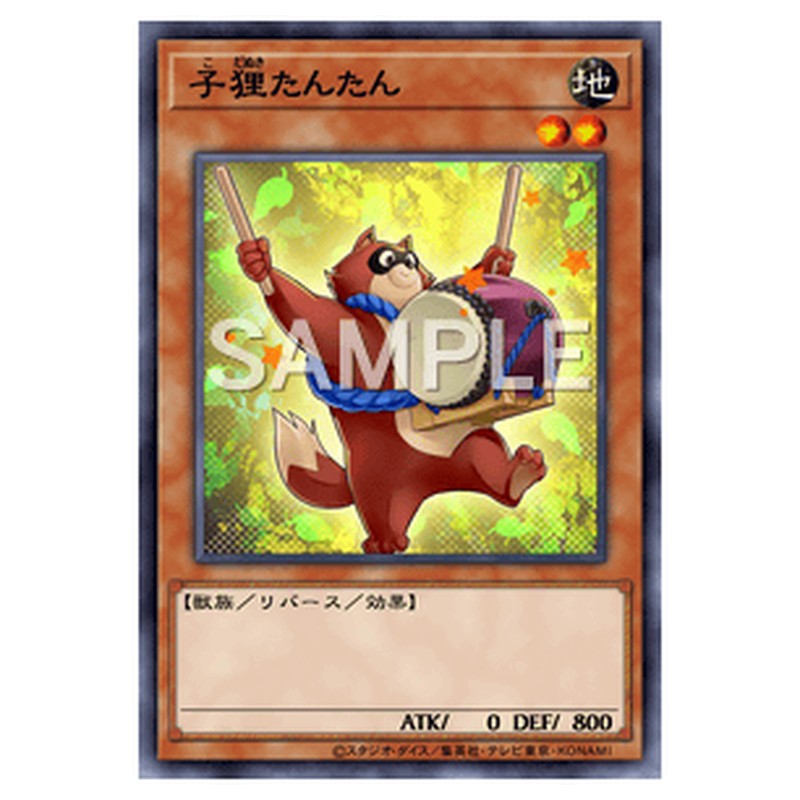 SHSP-JP015｜子狸たんたん｜ノーマル仕様｜db.yugioh-card.com