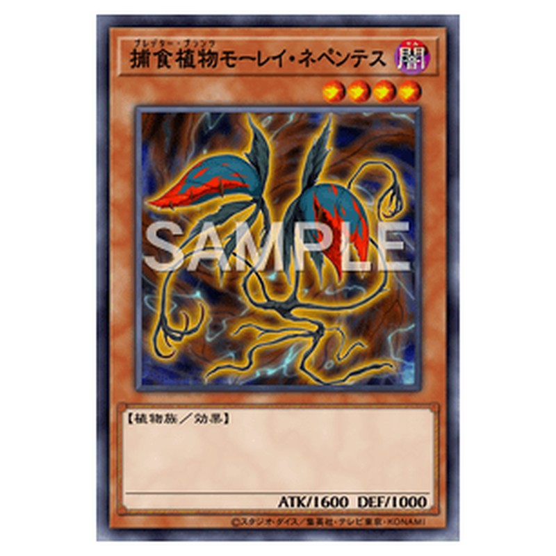 SPFE-JP007｜捕食植物モーレイ・ネペンテス｜ノーマル仕様｜db.yugioh-card.com