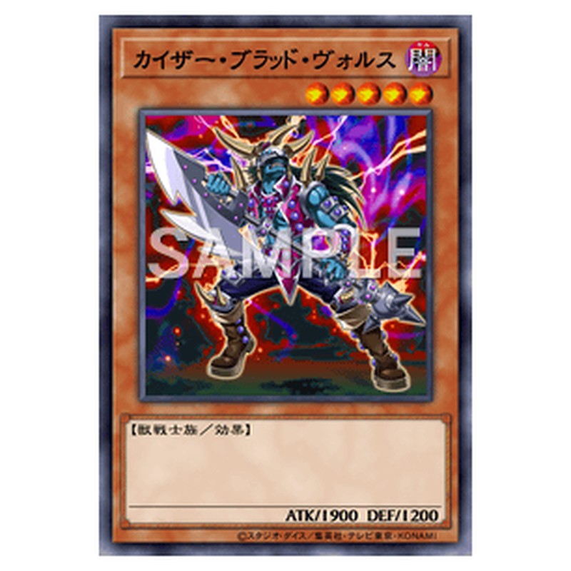 20TH-JPC21｜カイザー・ブラッド・ヴォルス｜パラレル仕様スーパーレア｜db.yugioh-card.com