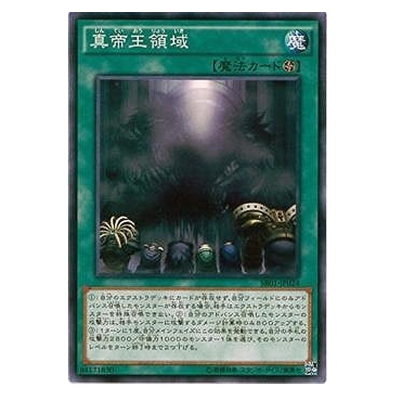 SR01-JP024 [JP] 真帝王領域 - N Domain of the True Monarchs Yu-Gi-Oh Card Japanese