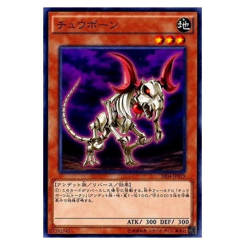 SR04-JP019 [JP] チュウボーン - N Chewbone Yu-Gi-Oh Card Japanese
