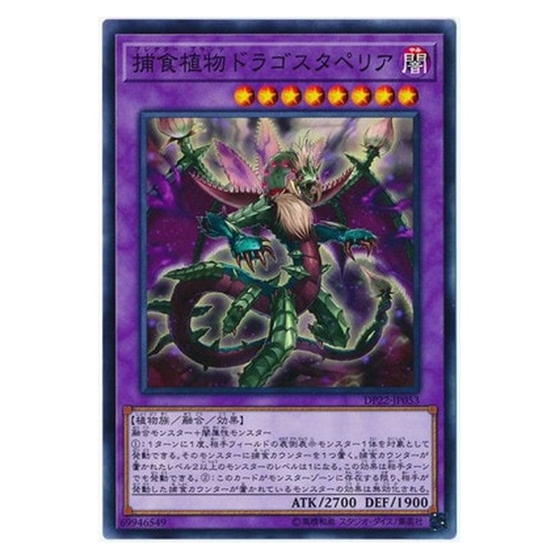 DP22-JP053 [JP] 捕食植物ドラゴスタペリア - N Predaplant Dragostapelia Yu-Gi-Oh Card Japanese