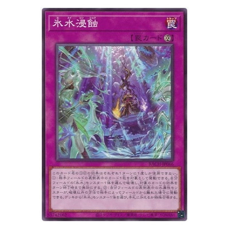 BACH-JP066 [JP] 氷水浸蝕 - N Icejade Erosion Yu-Gi-Oh Card Japanese