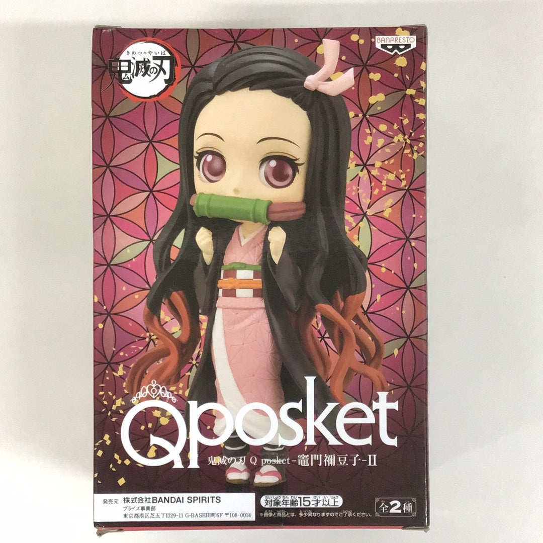 プライズ 鬼滅の刃 フィギュア Q posket 竈門禰󠄀豆子 II