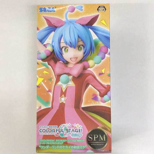 Prize Project Sekai Colorful Stage feat. Hatsune Miku SPM Super Premium Figure Hatsune Miku of Wonderland's World