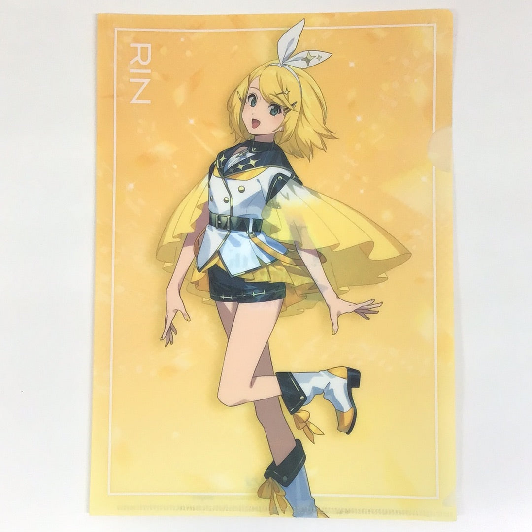 Entertainment Lottery Hatsune Miku 15th Anniversary Lottery Clear File Set Award Kagamine Rin Large