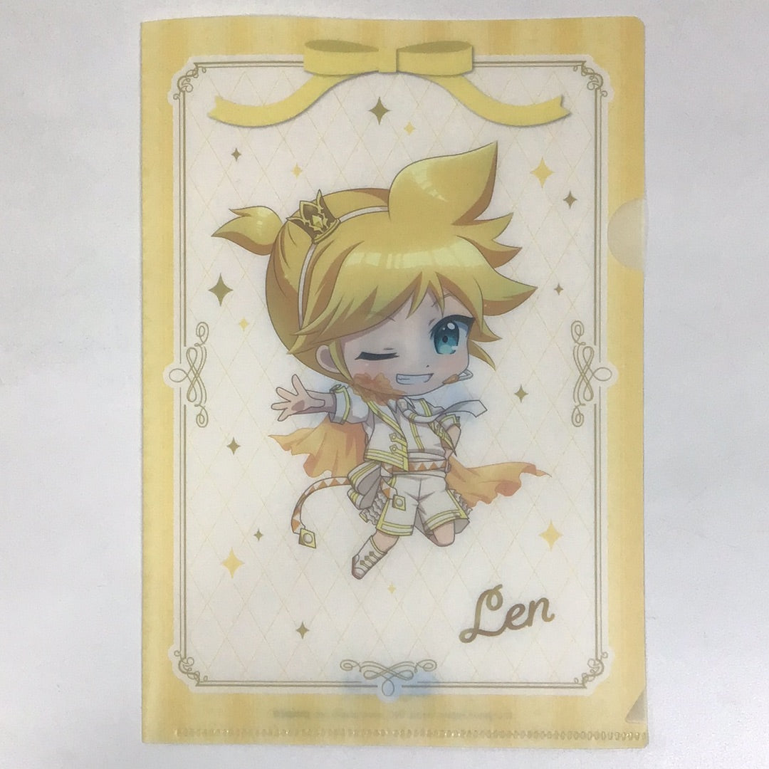 Entertainment Lottery Hatsune Miku 15th Anniversary Lottery Clear File Set Award Kagamine Len Small