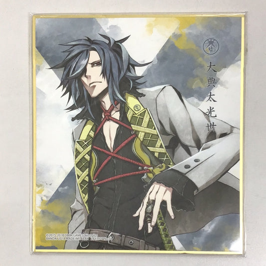 Ichiban Kuji Touken Ranbu -ONLINE- Shikishi ART4 Mini Shikishi Daitenta Mitsuyo