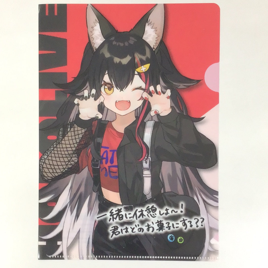 Hololive x Family Mart Vol. 1 A5 size clear file Mio Ogami