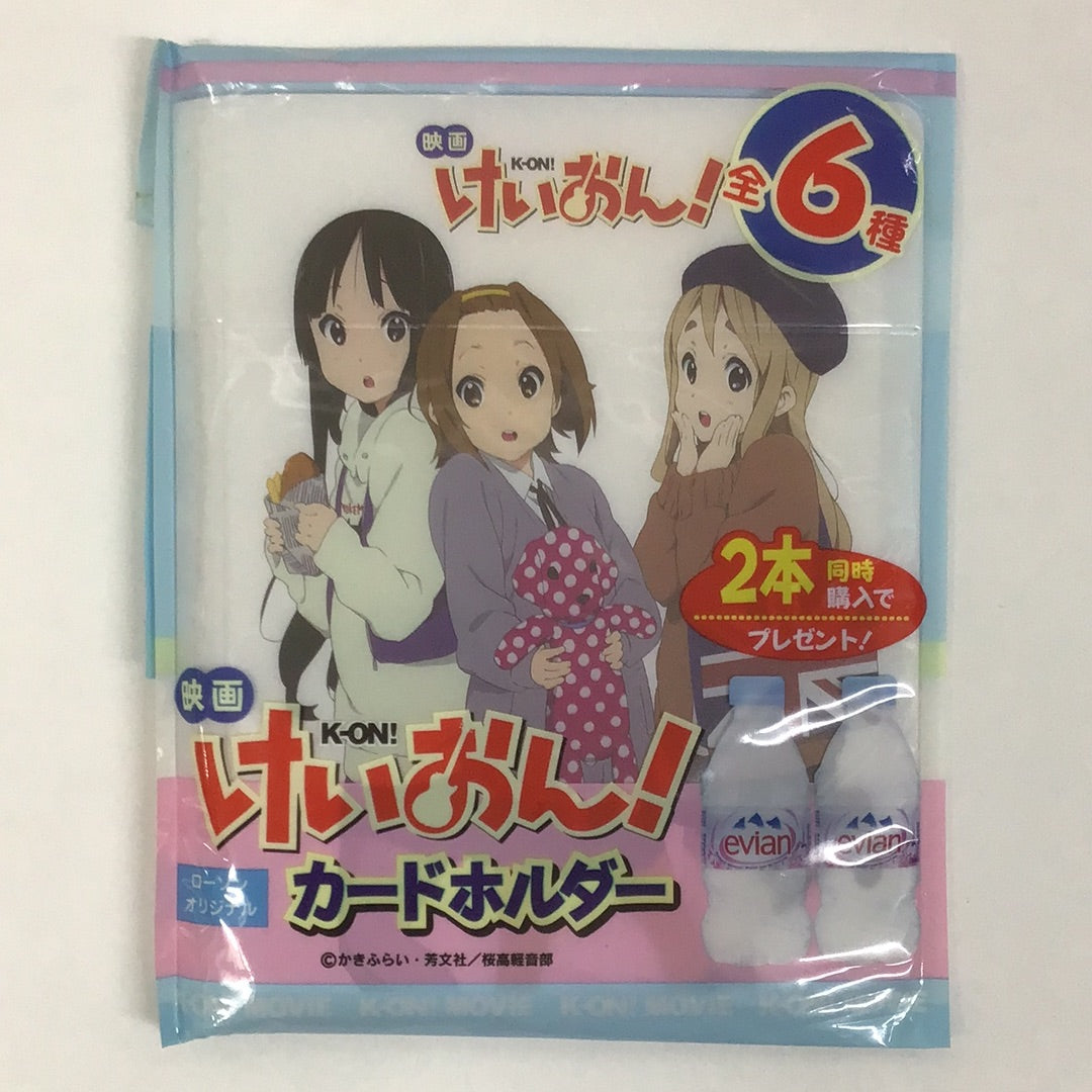 Movie K-ON Lawson Original Card Holder Mio &amp; Ritsu &amp; Tsumugi Azusa &amp; Yui