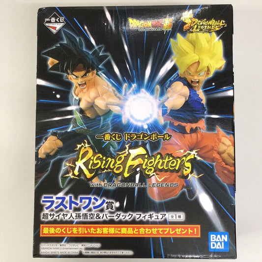 Ichiban Kuji Dragon Ball Super Rising Fighters with DRAGONBALL LEGENDS Last One Prize Super Saiyan Son Goku &amp; Bardock Figure