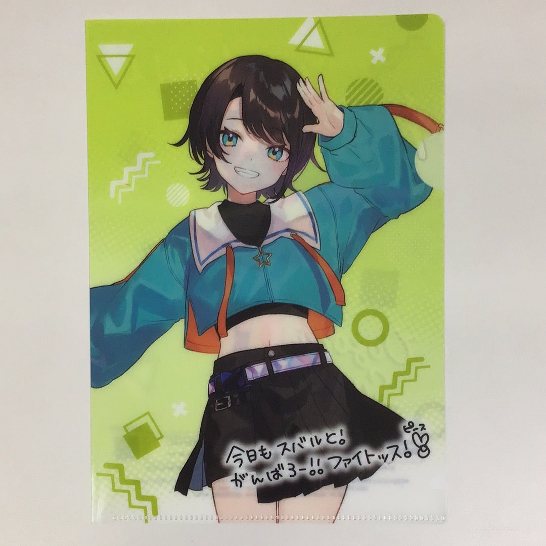 Hololive x FamilyMart 2nd edition A5 size clear file Ozora Subaru street style