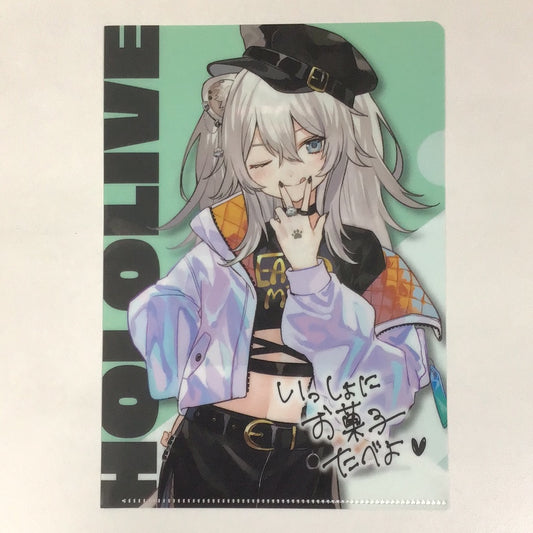 Hololive x Family Mart Vol. 1 A5 size clear file Shishiro Botan