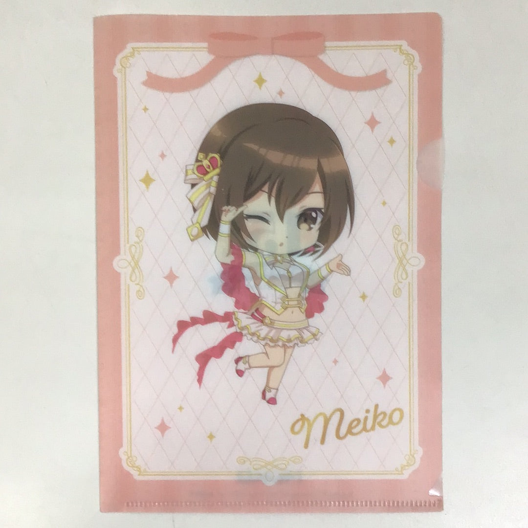 Entertainment Lottery Hatsune Miku 15th Anniversary Lottery Clear File Set Award MEIKO Small